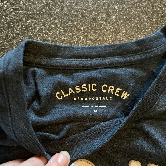 Aeropostale women’s classic crew tee. Both Sz. Medium - Picture 6 of 8